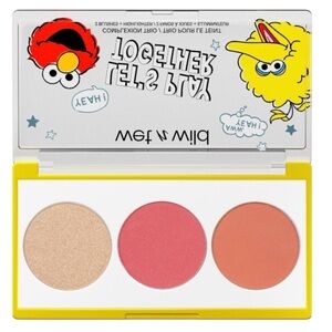 Wet n Wild Sesame Street- Let’s Play Together “Perfect Pair” Complexion Trio NWT